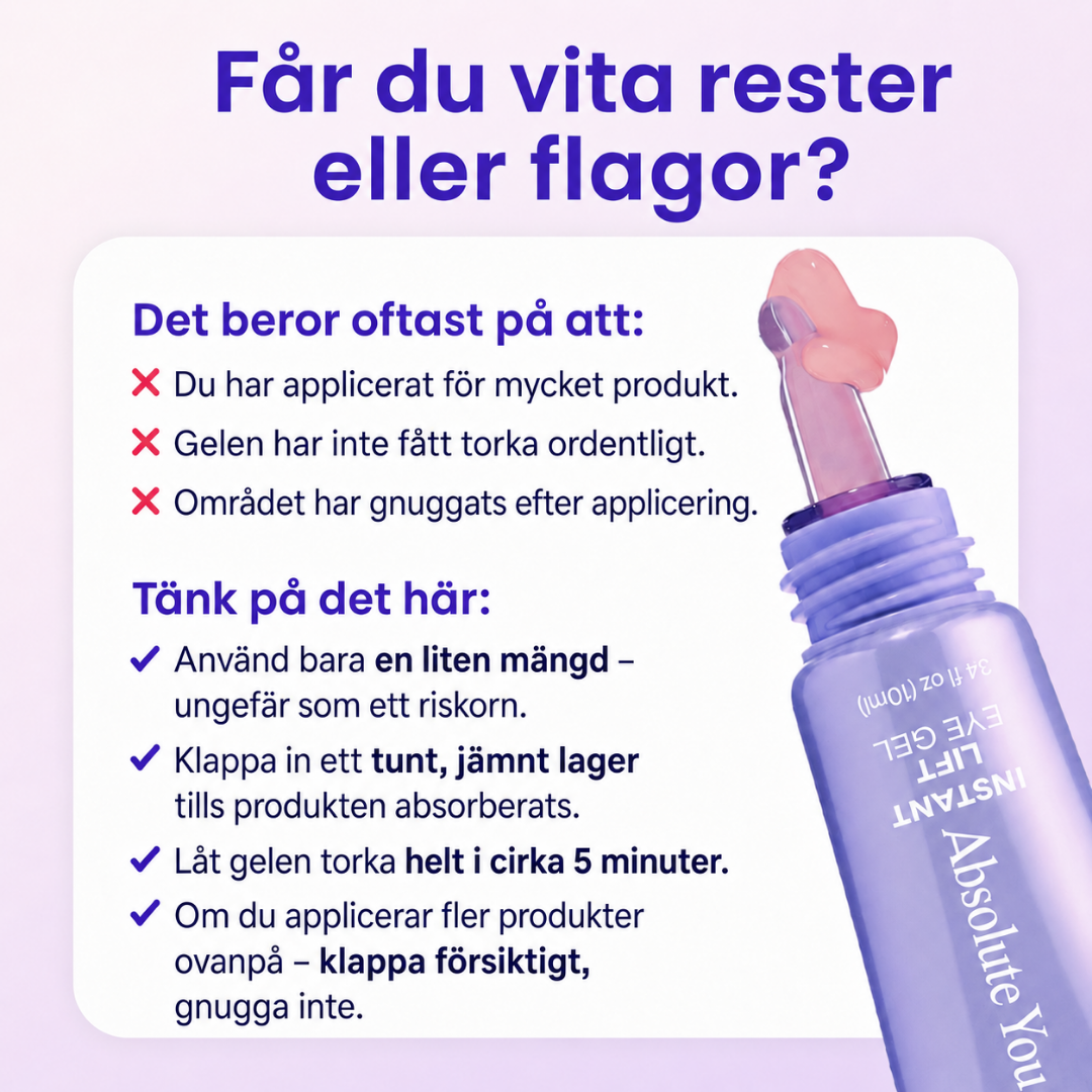 Absolute You Instant Lift Eye Gel