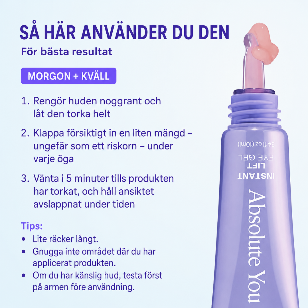 Absolute You Instant Lift Eye Gel