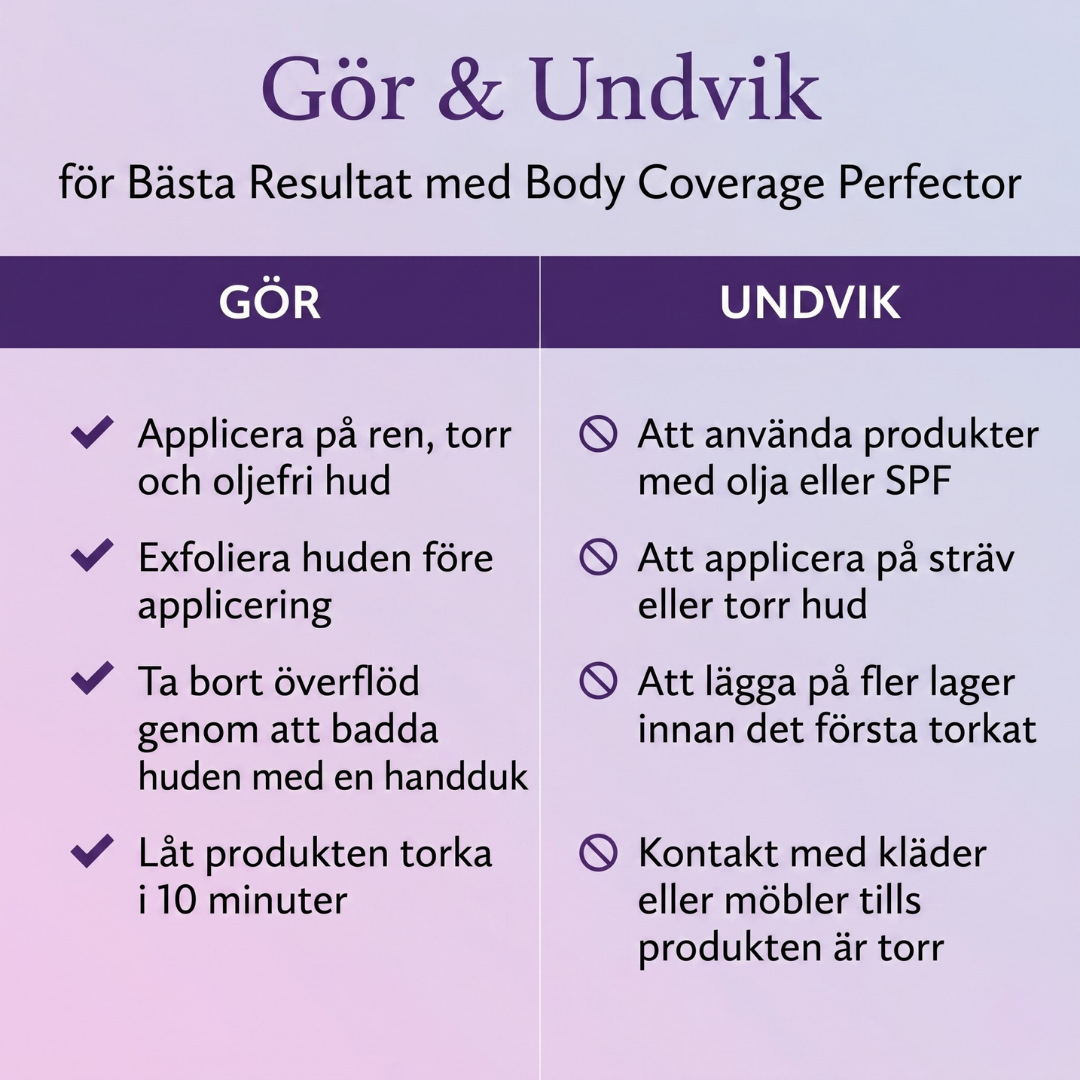 Absolute You Body Makeup – för ben, armar & kropp