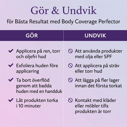 Absolute You Body Makeup – för ben, armar & kropp